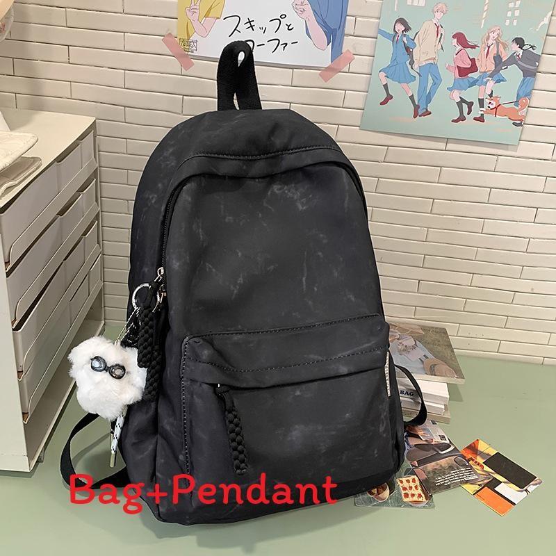 Print Casual Fashion Travel Nylon Backpack With Stitching Detail Teens For