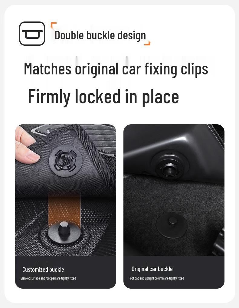 Waterproof TPE Car Floor Mats for Pentium B30 (2016-2018), One-Piece Molded with Door Sill Coverage