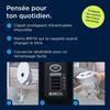 Carafe filtrante BRITA - Marella Blanche - Capacité 2,4L dont 1,4L d'eau filtrée - 1 Cartouche Maxtra Pro All-In-1 incluse