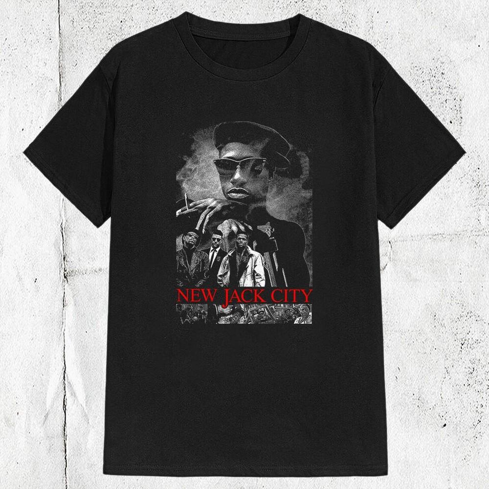 

90s New Jack City American Crime Movie T-shirt Unisex T-Shirt S