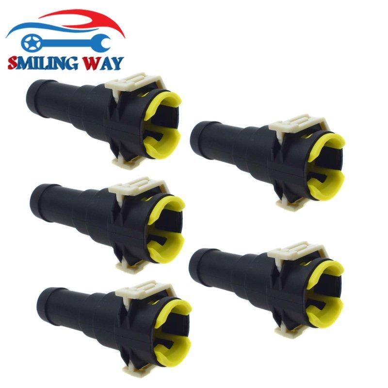 

5X Cooling Heater Core Water Connecting Pipe Hose Connector Tube For Mazda 2 3 5 6 Protege 323 MX-3 RX-7 MX-6 626 MPV D65161240A