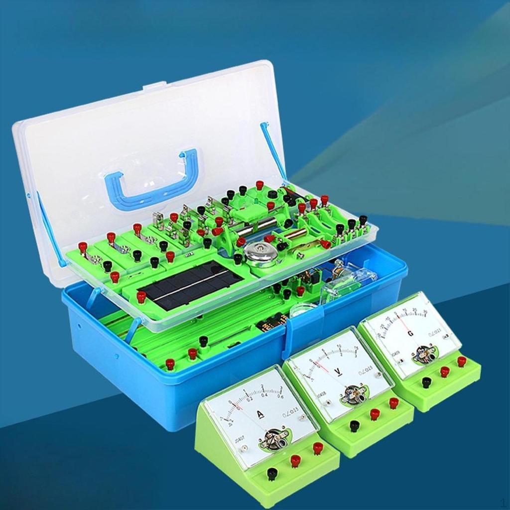 Physics Electric Learning Starter Kits,Electricity Experiment Set,Education Set,Basic Science Lab