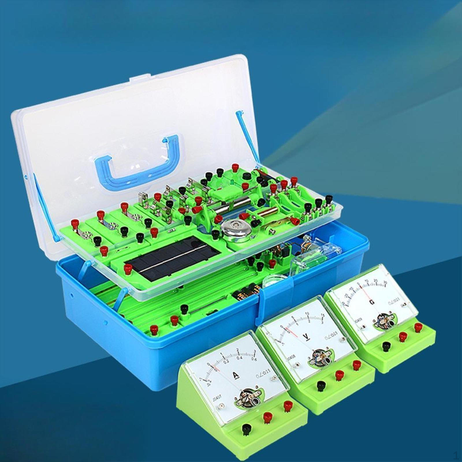 Physics Electric Learning Starter Kits,Electricity Experiment Set,Education Set,Basic Science Lab