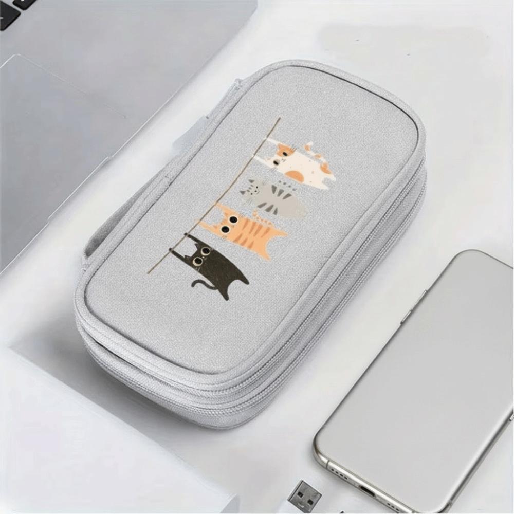 Multifunctional Storage Bag Large Capacity Travel Handbag Portable Phone Charger Bag