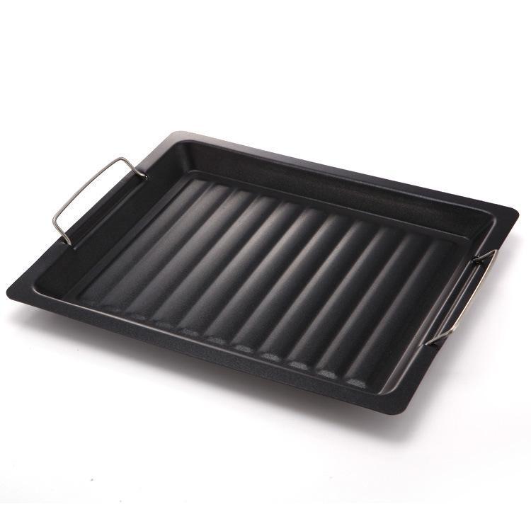Commodity High Quality Stainless Steel Grill Griddle Pan Outdoor Camping BBQ Tools Accessories