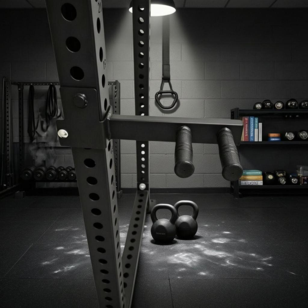 Split Handle Heavy Duty Rack Attachment with Pins Standard Fit for Athletes