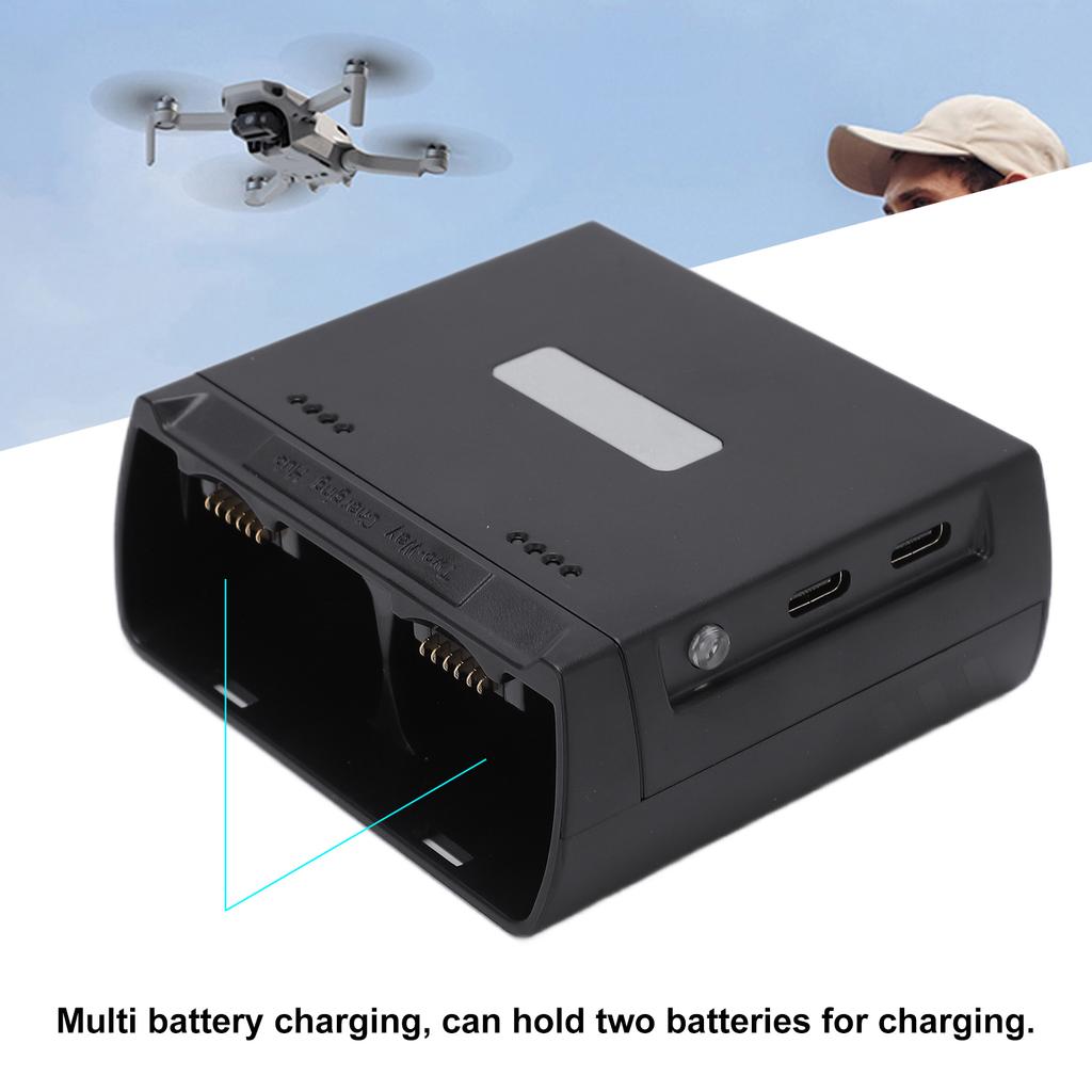 TwoWay Battery Charging Hub Smart Drone Battery Bidirectional  r for    2 for   SE(Black )