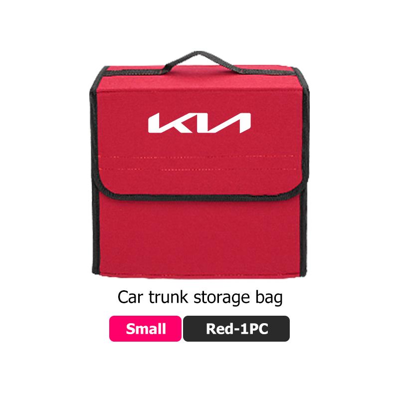 AHE1 Car Trunk Large Capacity Multiuse Organizer Box Auto Tools Storage Folding Bags For KIA Rio K5 K2 Sportage Ceed Sorento Stinger