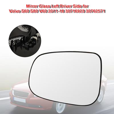 Spiegelglas links Fahrerseite für Volvo S60 S80 V60 2011-18 30716923 30762571