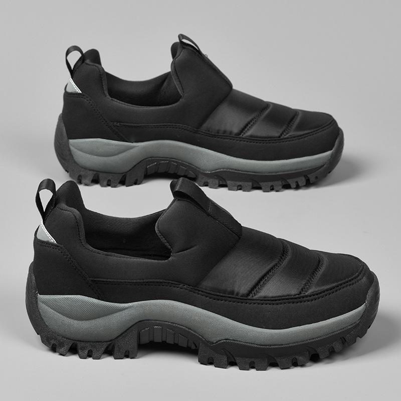 New couple lightweight velvet warm snow boots casual wear-resistant sports shoes