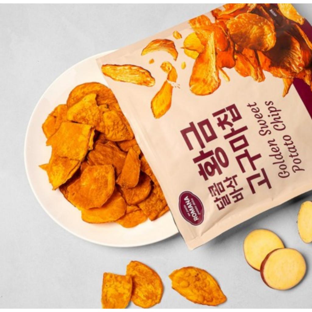 [ROMANA] Real Golden Sweet Potato Chips 320g