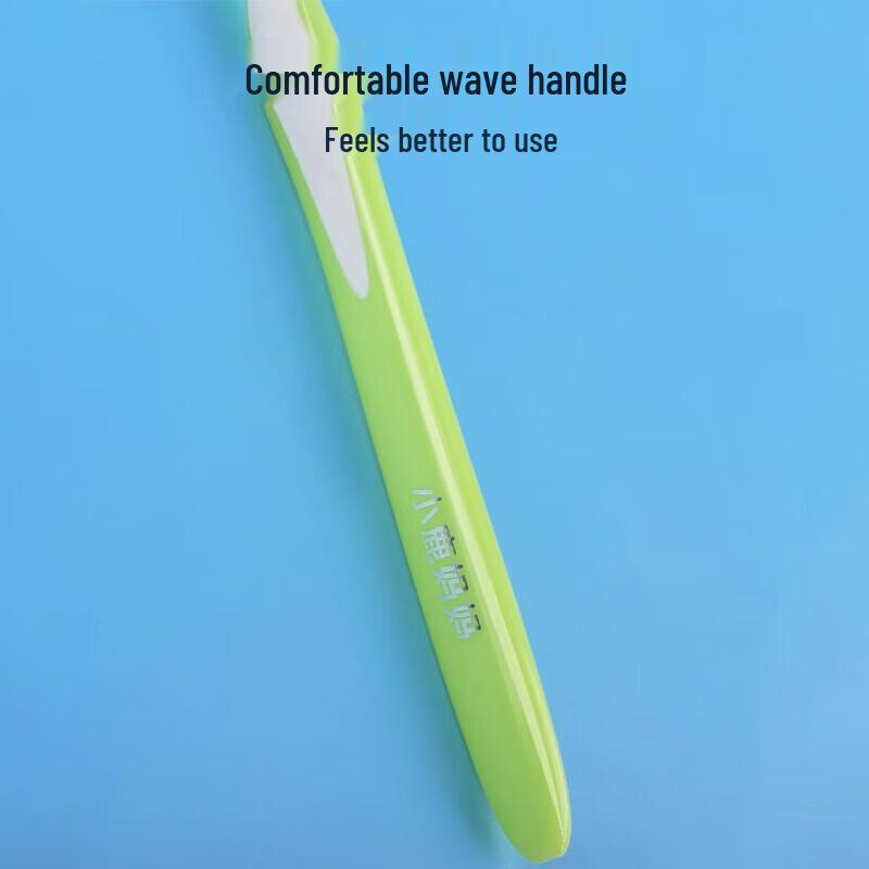 Little Deer Mom Orthodontic Single Tuft Toothbrush (6-Pack)