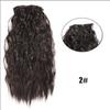 WTB Synthetic Wig 20 Inch 16 Clip Hair Extension Water Ripple Wig Set Of Seven Fluffy Heat-resistant Wig Clip Hair Extension Piece