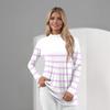Women's Daily Casual Long Sleeve Mid Collar Top