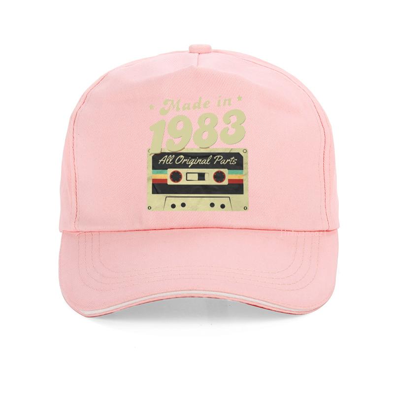 Funny Vintage Made In 1983 Baseball Cap Summer Style Funny Unisex Women Hip Hop Hat Adjustable Gym Golf Caps Gorro