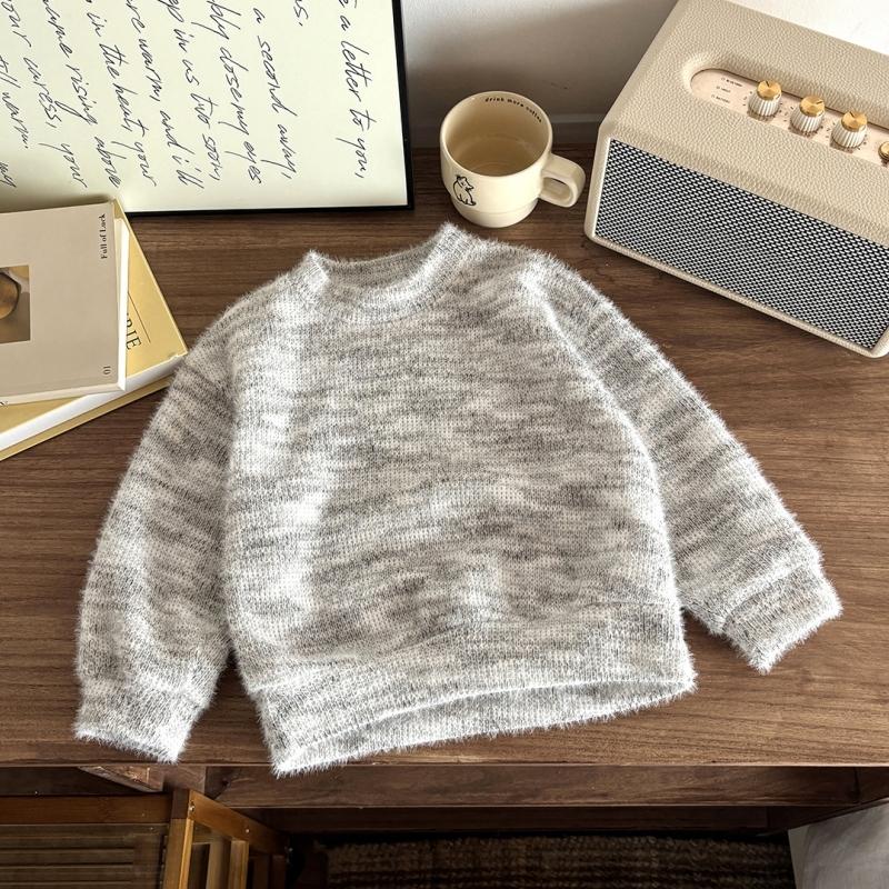 

Девочки Осень Новый Стильный Вязаный Свитшот Свободный Разноцветный Повседневный Пуловер Свитер Модный Универсальный Наряд Для Детей 130