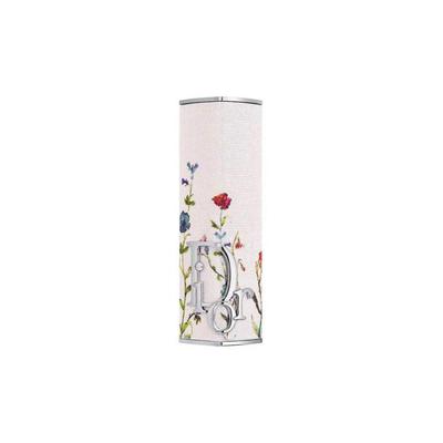 Estojo de Batom Padrão Flor de Folha/Laço Jacquard Personalizado Premium