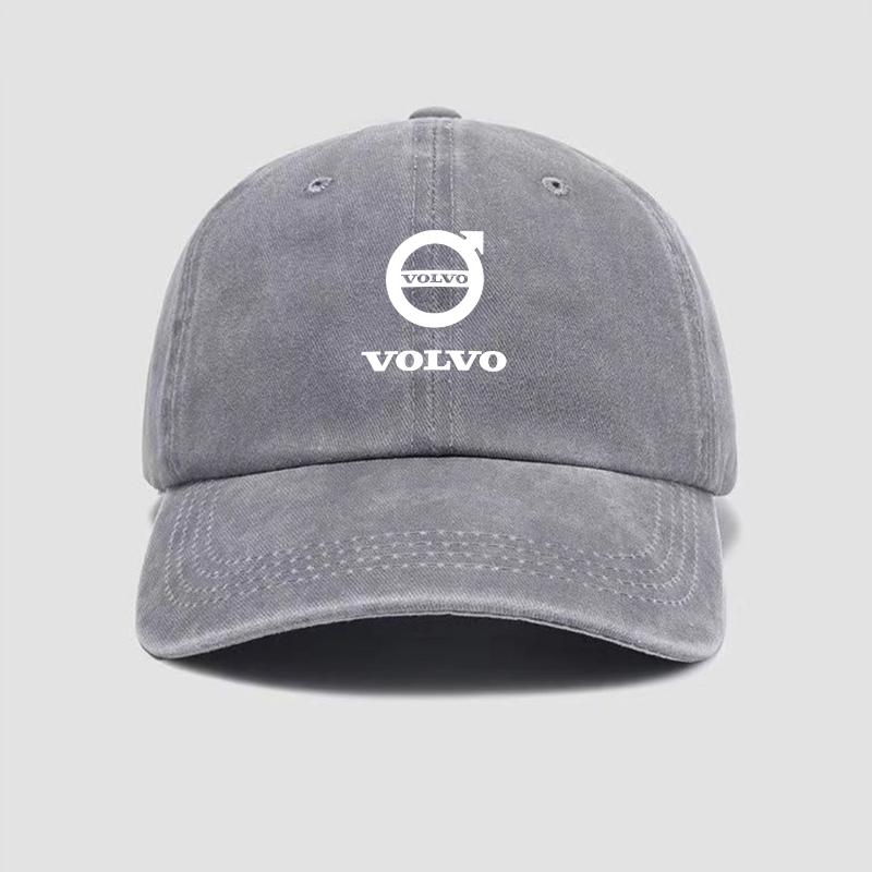 For Volvo Emblem Motorcycle Prints Car Logo Fashion Outdoor Summer Sport Hat Baseball Cap Spring Autumn Adjustable Sunscreen Hat