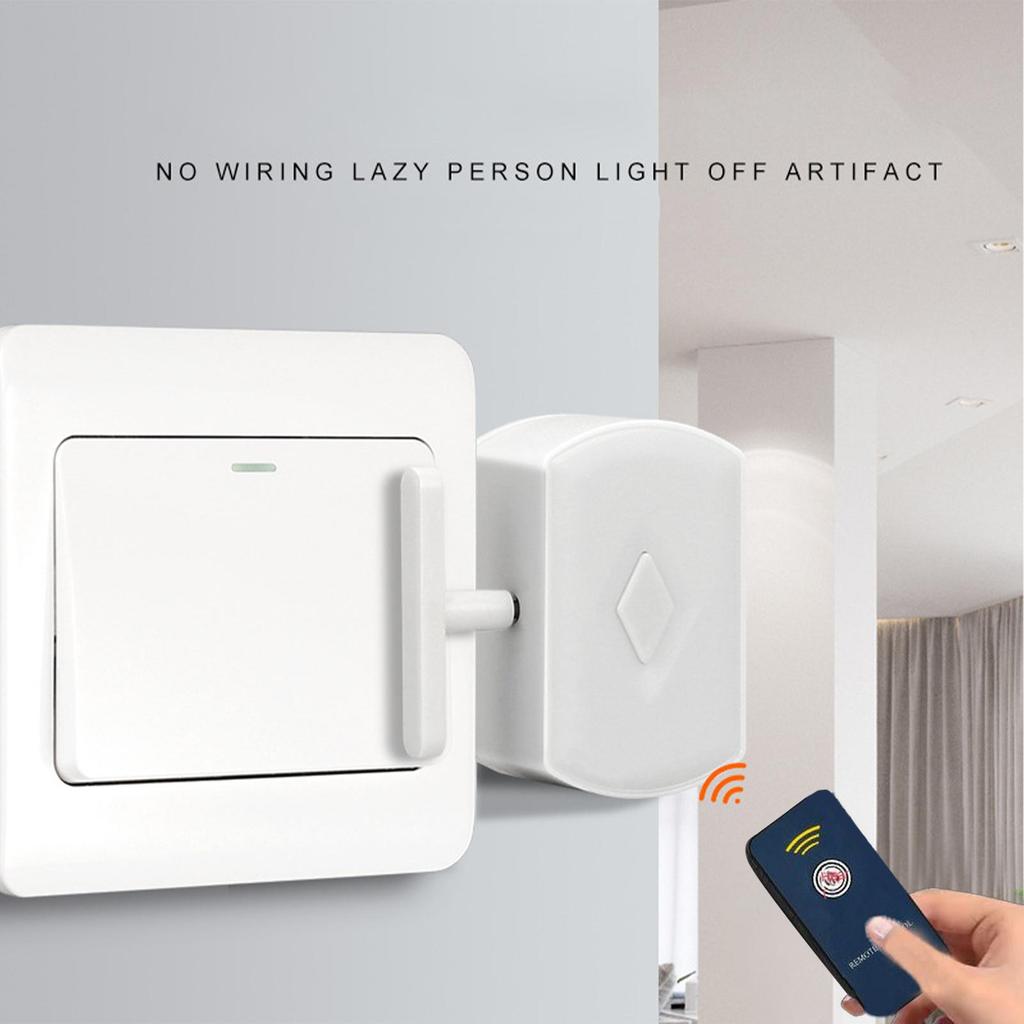 Wireless Intelligent Remote Control Switch Infrared Wireless Remote Control Lazy Person Toggle Button Pusher For Home Dormitory