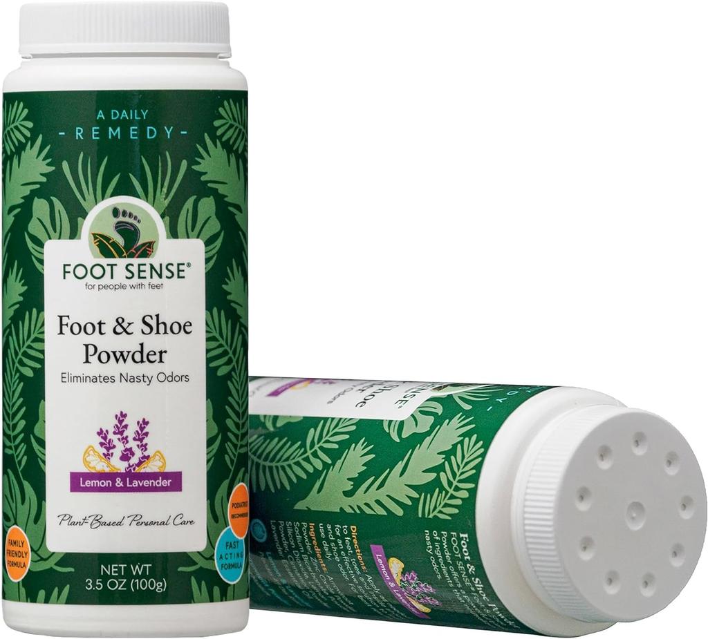 National Eliminates Odors At Their Source with Natural Foot Sense Shoe Deodorizer 100ml [Authentic] [A Hit! 100% Ingredients] Powder,