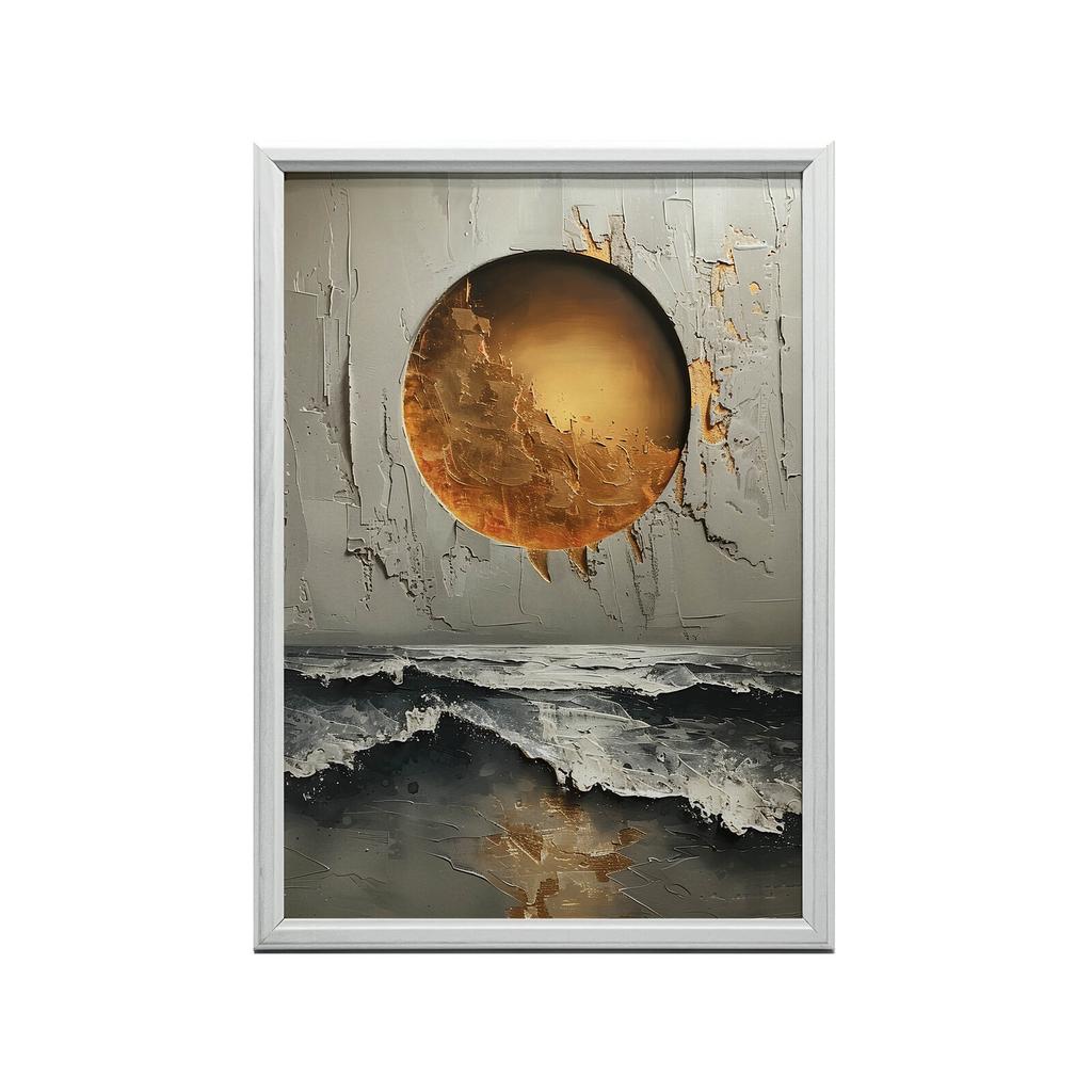 Golden Horizon Golden Horizon, 30X40 Cm, Frameless, Matte Paper 230 Gsm