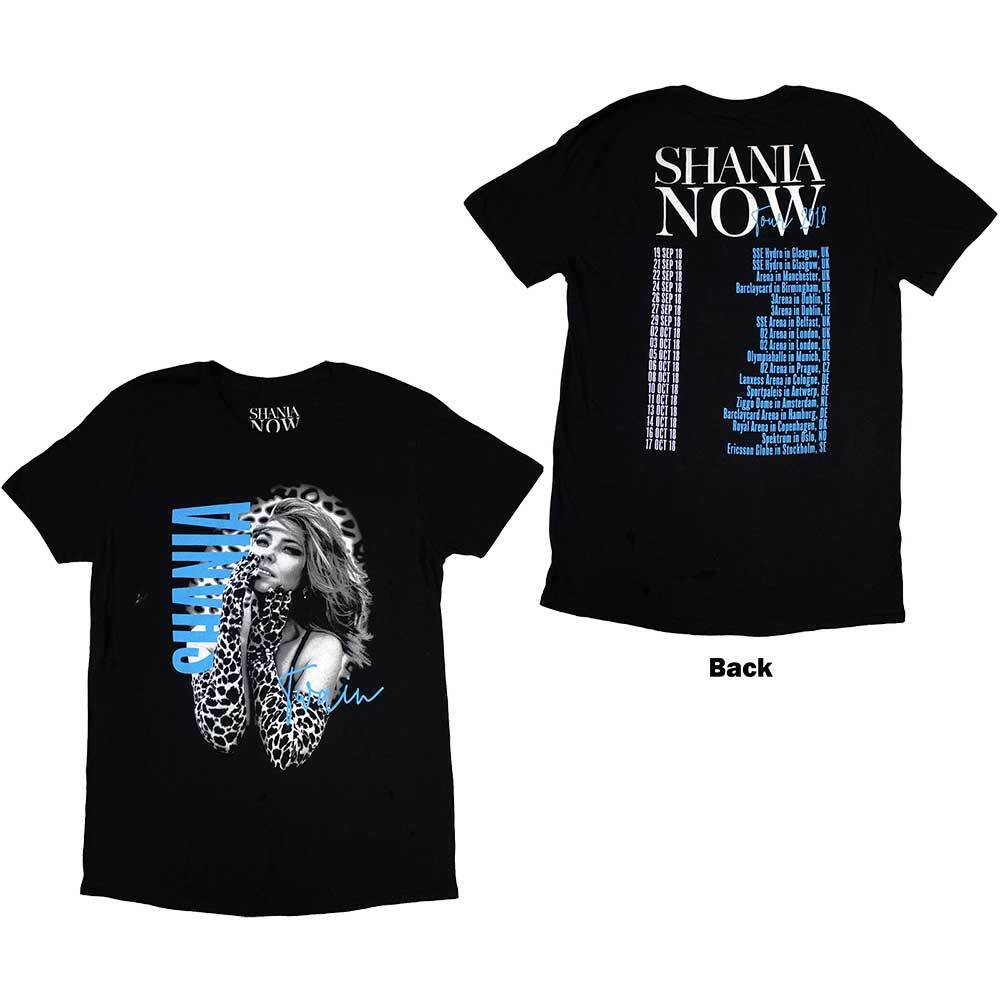 Shania Twain Tour 2018 Gloves Photo T-Shirt Black New Unisex T-Shirt M