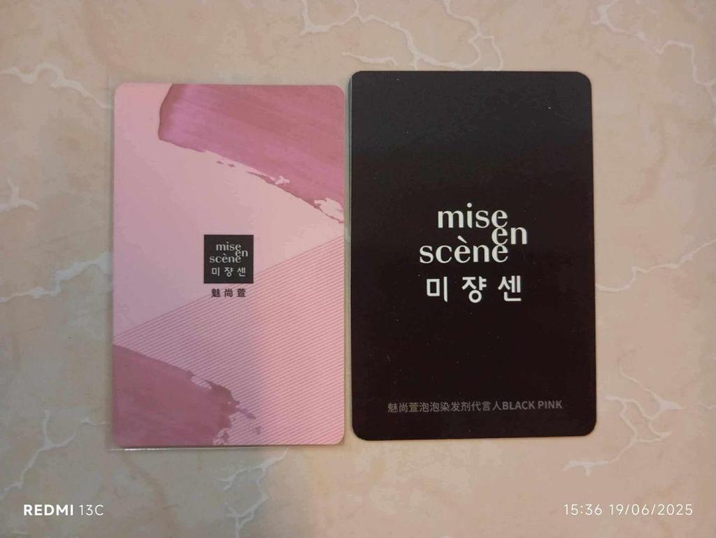 [USED] Rosé Card BLACKPINK