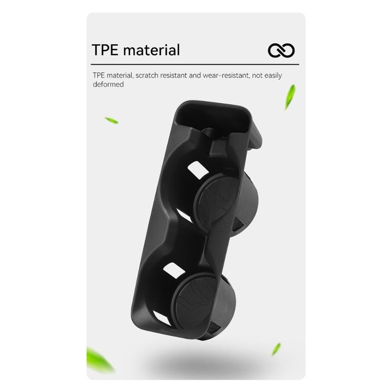 Silicone Ert for Center Console Cup Holder Compatible with For Ford For Explorer Models  To 2024 Noise Dampening Design