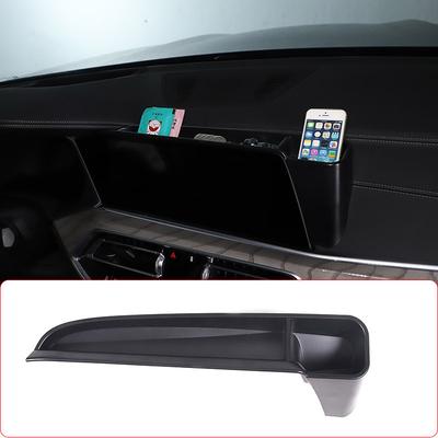 Para BMW X5 X6 X7 G05 G06 G07 - Pantalla de Navegación de Control Central del Coche Caja de Almacenamiento Trasera Bandeja para Teléfono Móvil Accesorios para Coche