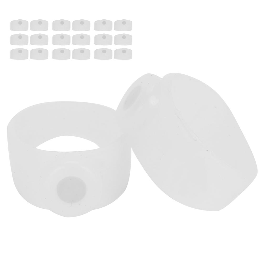 10 Pairs Magnetic Toe Ring Silicone High Elastic Soft Lose Weight Slimming Toe Ring