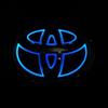 5D Car Front Grille Trunk Logo LED Light Retrofit for Toyota Corolla Reiz LANDCRUIS Camry PRADO Vios Yaris Highlander LVALON MT5