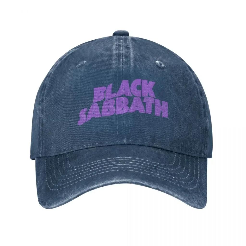 Black Sabbathe Music Baseball Caps Lässige Distressed Washed Rock Kopfbedeckung Unisex Outdoor Workouts Unstrukturierte Soft Caps Hut