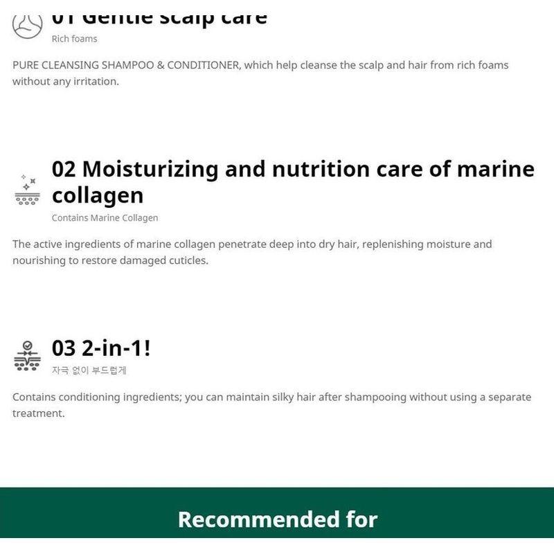 Farmstay Collagen Water Full Shampoo & Conditioner