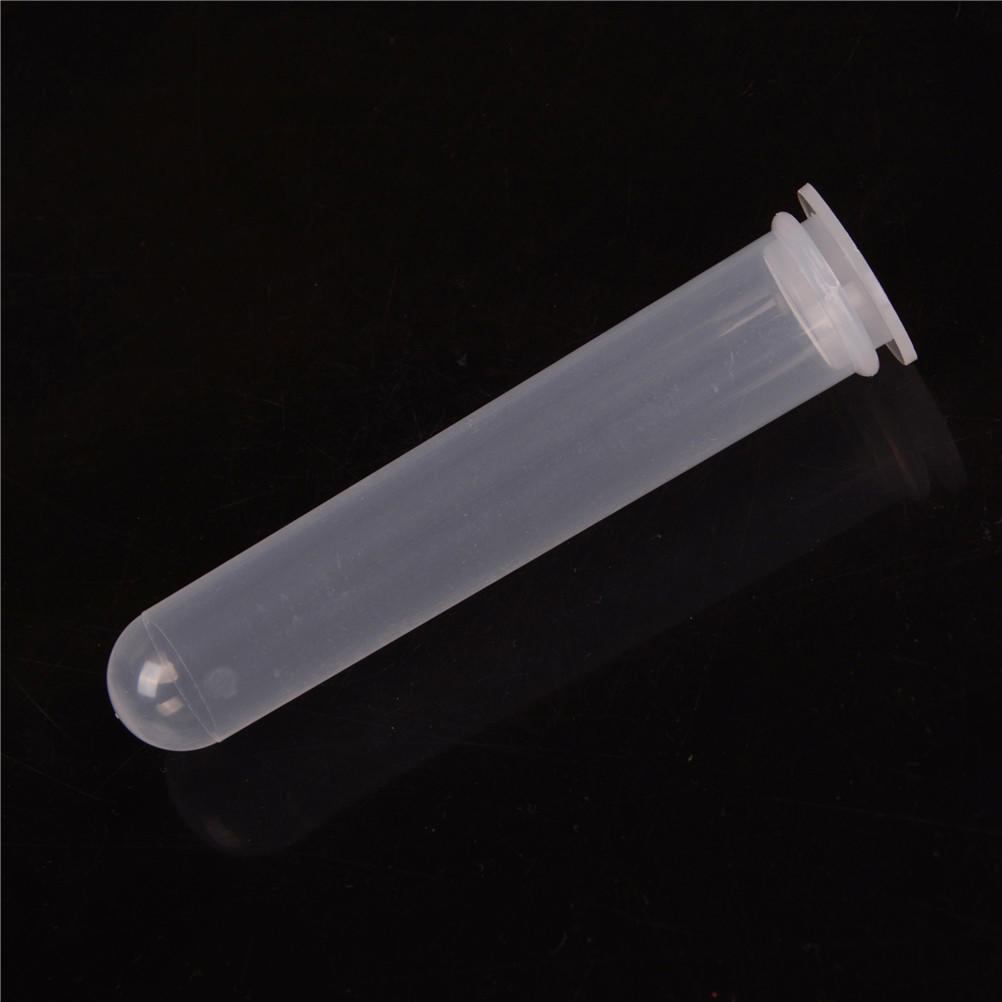 10 Stück 20 ml Kunststoff-Reagenzgläser Zentrifugenröhrchen Rundboden