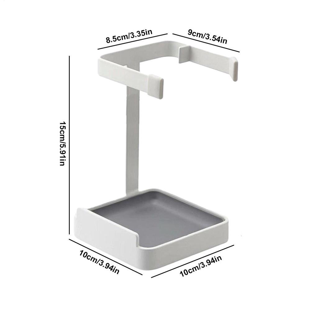 Lid Rack Multifunctional Metal Spoon Rest With Drip Tray Pot Lid Holder While Cooking For Spatula Dish Cooking Stove Countertop