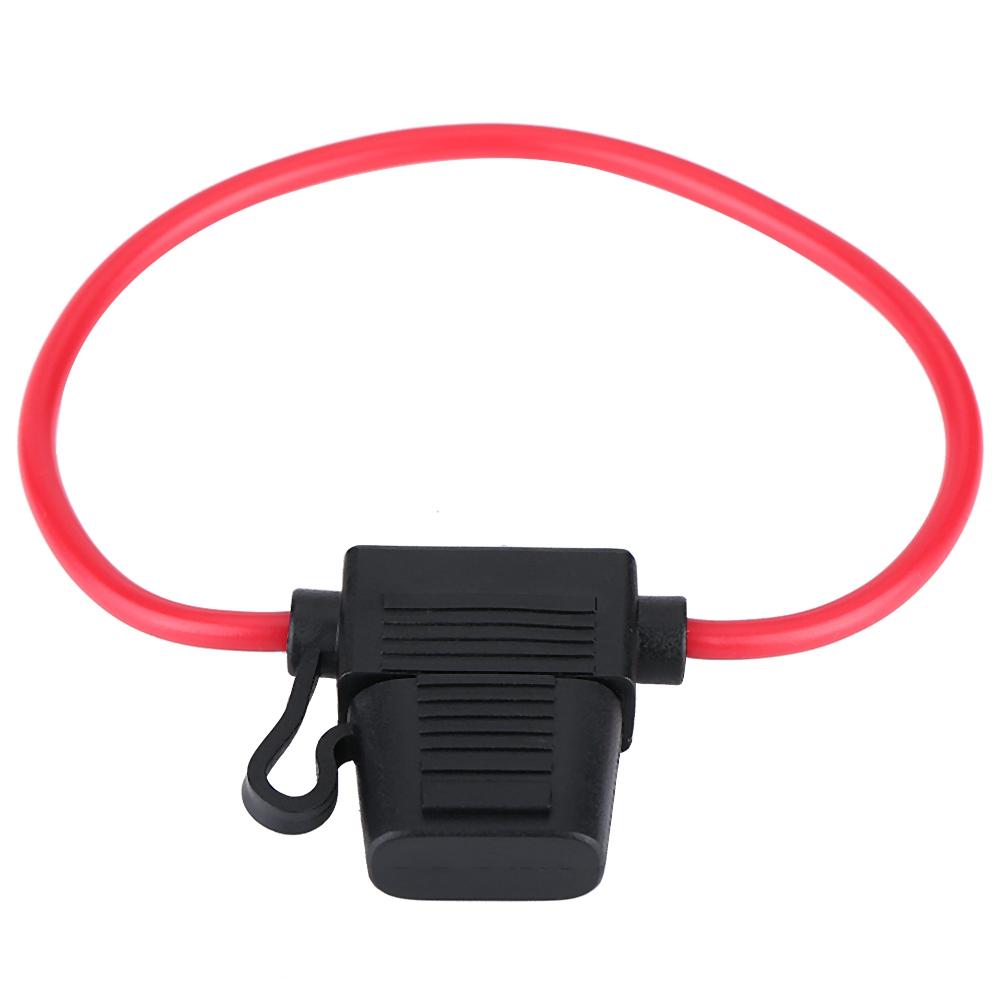 12V 40A Standard Blade Line   Holder, 10Pcs, Waterproof and Moisture-proof, sy Installation for Car Bike