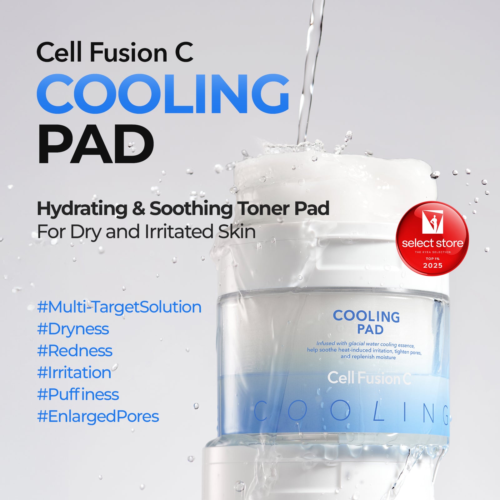 Cell Fusion C Post Alpha Cooling Pad 70 Pads AUTHENTIC STORE
