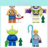 8ks Toy Story Stavebnice Kostky Buzz Rakeťák Woody DIY Dárek Děti