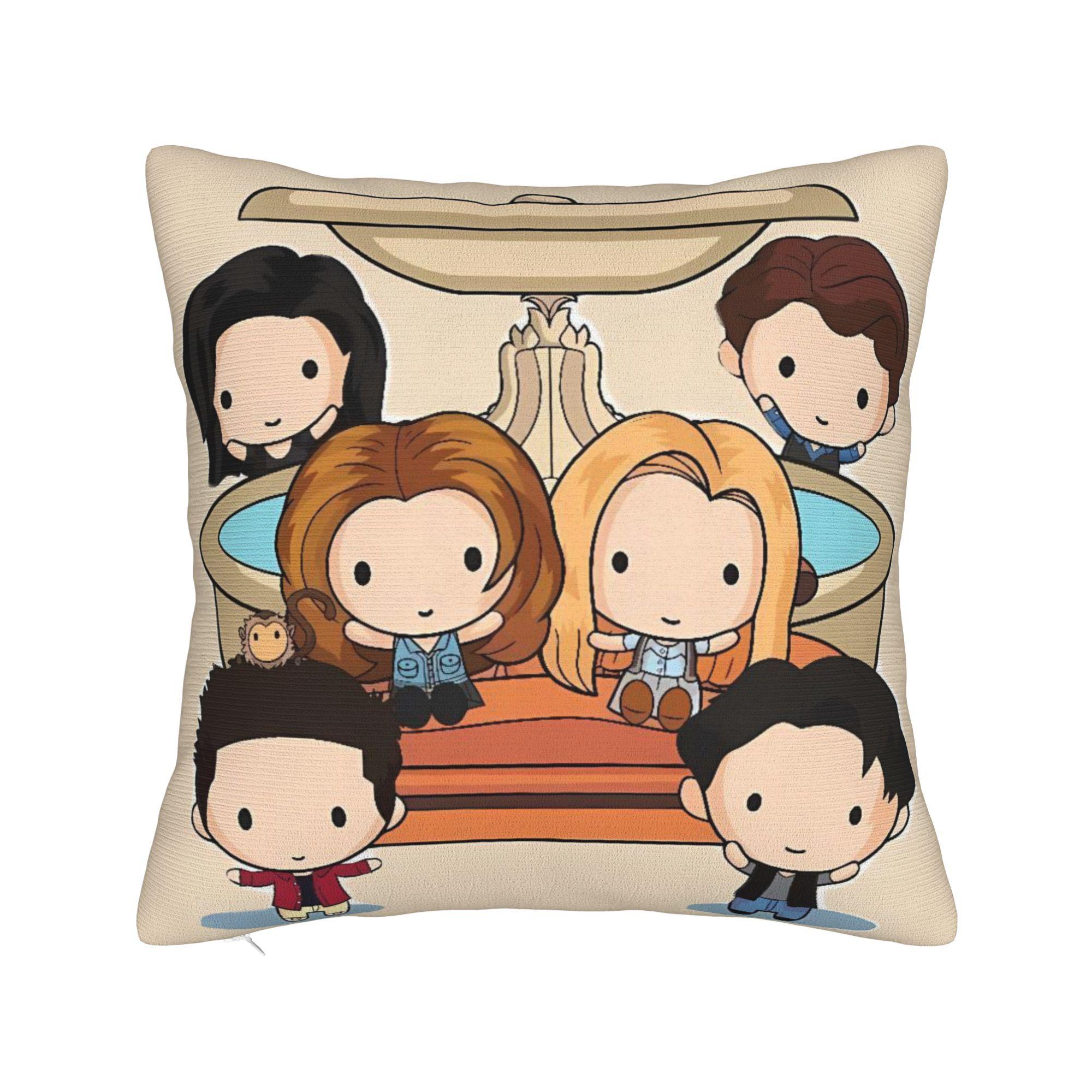 

Friends TV Show Pillow Case Morden Pillow Cover Design Pillowcases For Chair Sofa Home Decor 12x12Inch