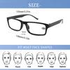 Módní brýle na čtení Anti-Blue Light Ženy Muži Počítač Presbyopia Dalekozrakost Brýle na čtení+1.0+1.5+2.0+2.5+3.0+3.5+4.0