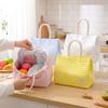 Handheld Insulated Lunch Bag Fresh-Keeping Lunch Box Bag Stylish Bento Bag