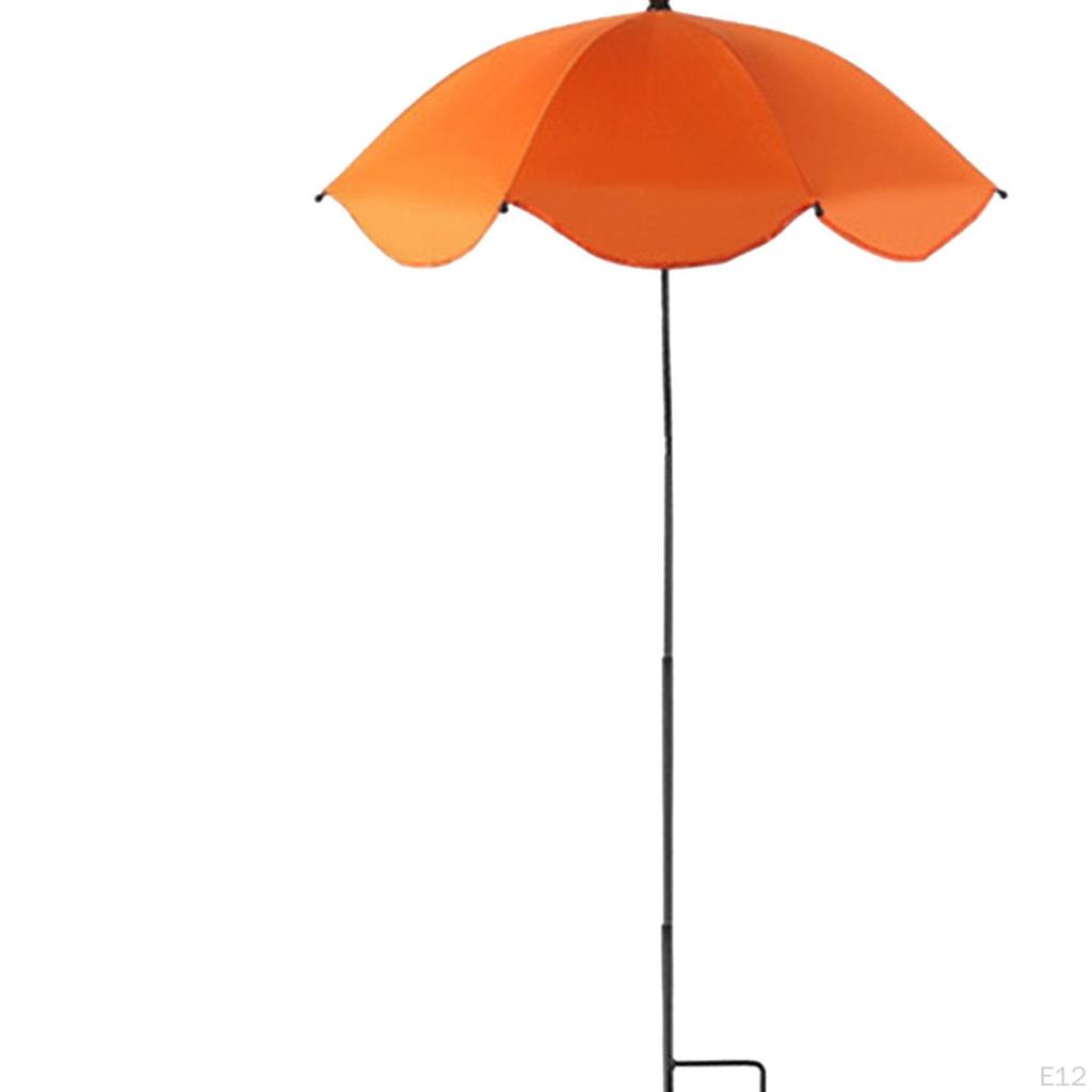 Garden Parasol for Plant Coverage with Shade Cloth