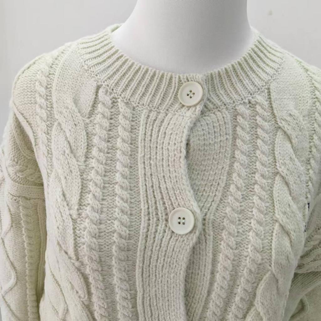 Autumn 2025 Korean Style Zhu Xudan Cable Knit Cardigan - Soft, Fashionable Sweater Top