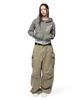 Mimdeowodeulobeu Double Knee Parachute Cargo Pants_Khaki