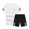 Summer Set Men Casual Two Pieces Suit Short Sleeve T-shirt & Shorts Sets Male Streetwear