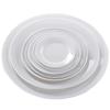 Diren Pure White Ceramic Dinner Plate