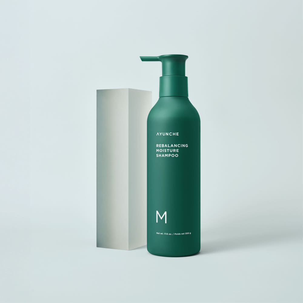 AYUNCHE Rebalancing Shampoo Moist 500g Korean Moisturizing Scalp Care Shampoo for Dry Scalp