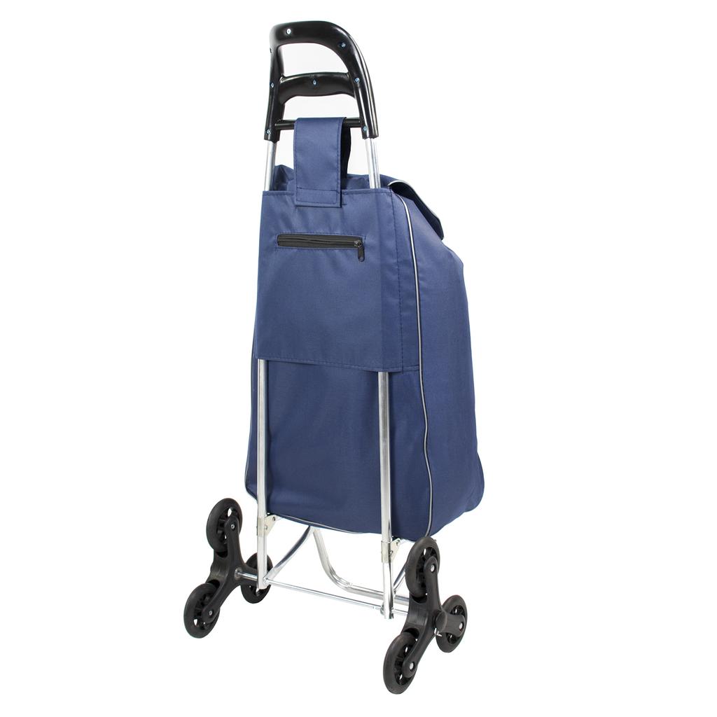 Shopping trolley shopping bag on wheels foldable strong solid waterproof