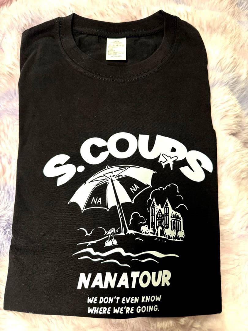 

[USED] SEVENTEEN S.Coups NANAtour T-shirt M Nana Tour