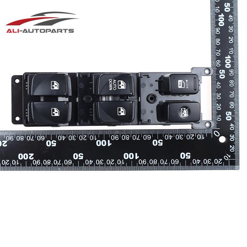 For Hyundai Accent 2007 2008 2009 2010 93570-1E110 93580-1E000 Car Electric Power Window Lifter Switch Master Control Button